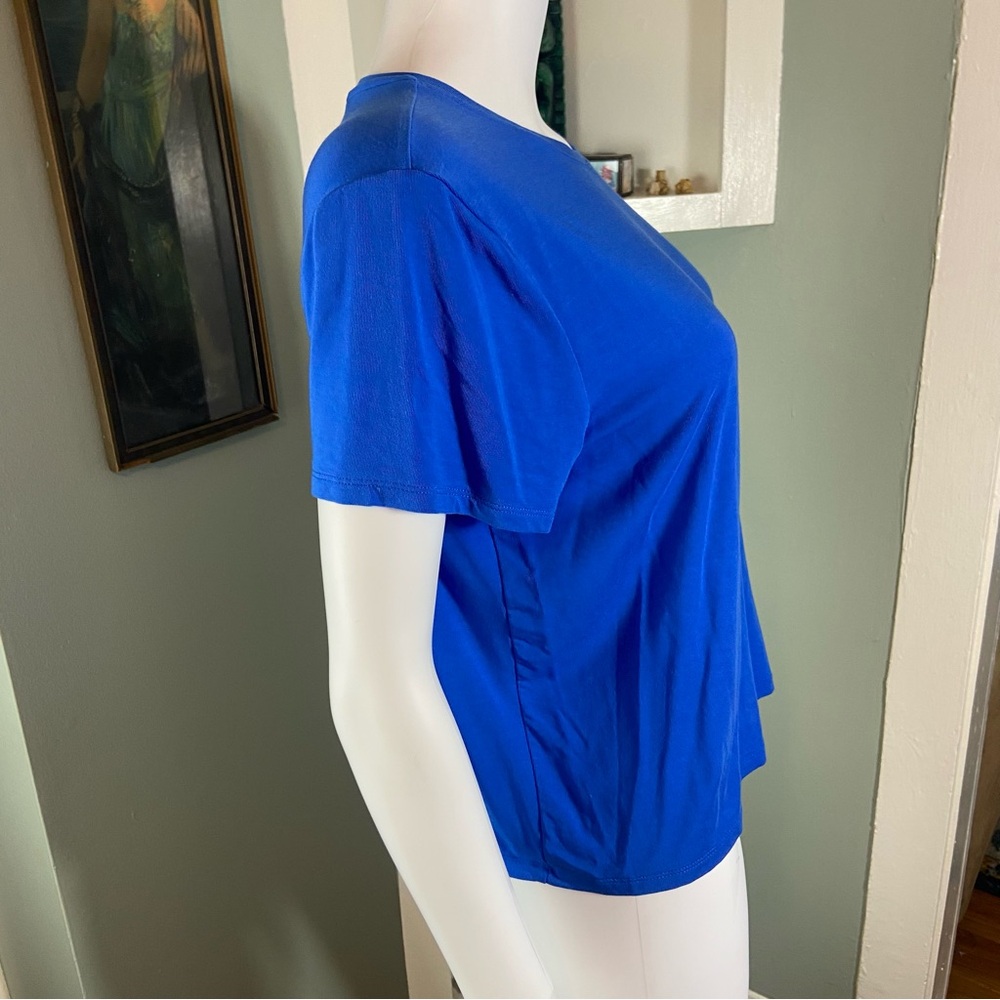 Babaton Aritzia Function Cobalt Blue Basic Tee T … - image 5